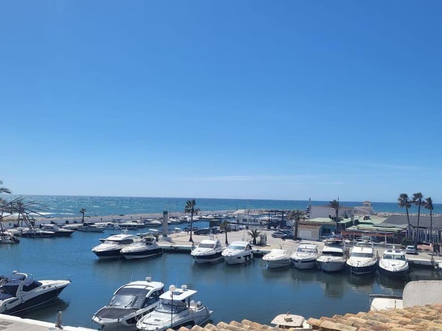Casita Junto Al Mar En El Puerto De Cabopino Villa Marbella Dış mekan fotoğraf